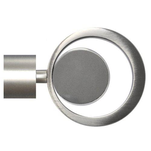 1 embout métal cercle mix Ø28 chrome mat MOBOIS