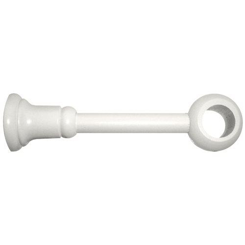 1 support bois Ø28 réglable de 85 à 180mm laqué blanc MOBOIS