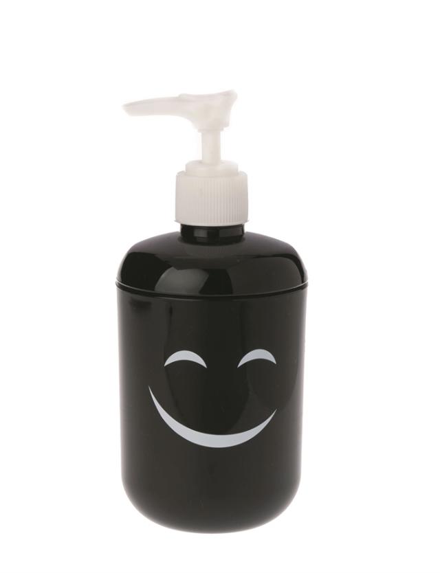 Distributeur de savon Smiling noir SPIRELLA