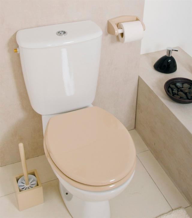 Abattant WC DIEGO uni coloris BEIGE