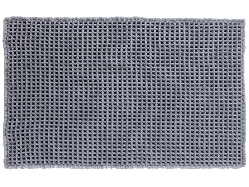 Tapis de bain 50x80cm gauffre grey