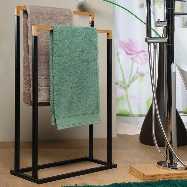 Porte-serviettes chic black matt