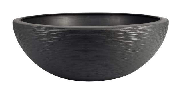 Pot Rond Graphit Up EDA Dim. Ø 59 X 21 Cm Léger Et Résistant Coloris Gris Anthracite 39 EDA