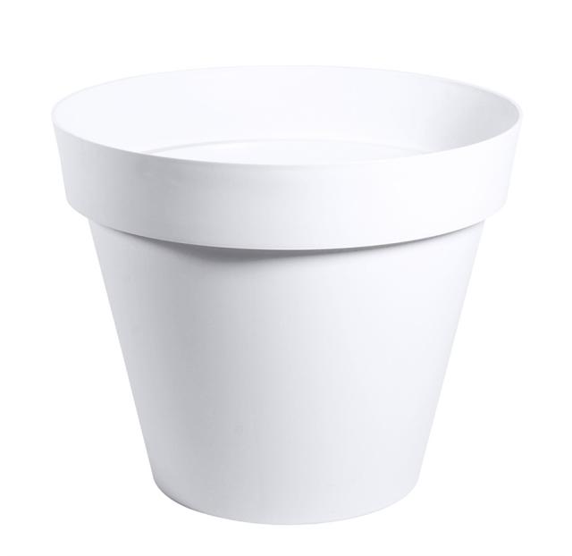 Pot rond TOSCANE diamètre 80cm EDA Blanc