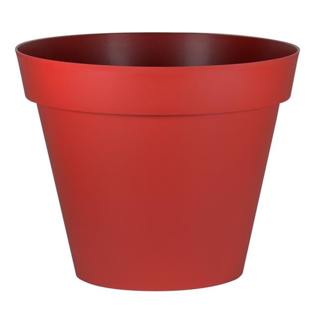 Pot rond TOSCANE diamètre 100cm EDA Rouge Rubis