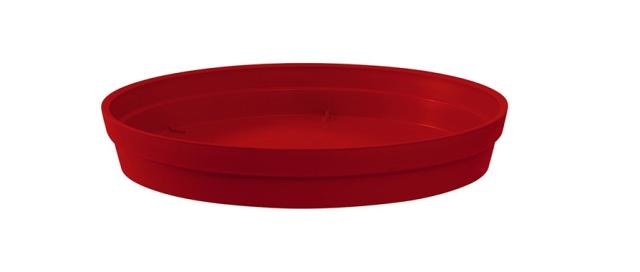 Soucoupe Toscane Ø22,5cm Rouge - EDA