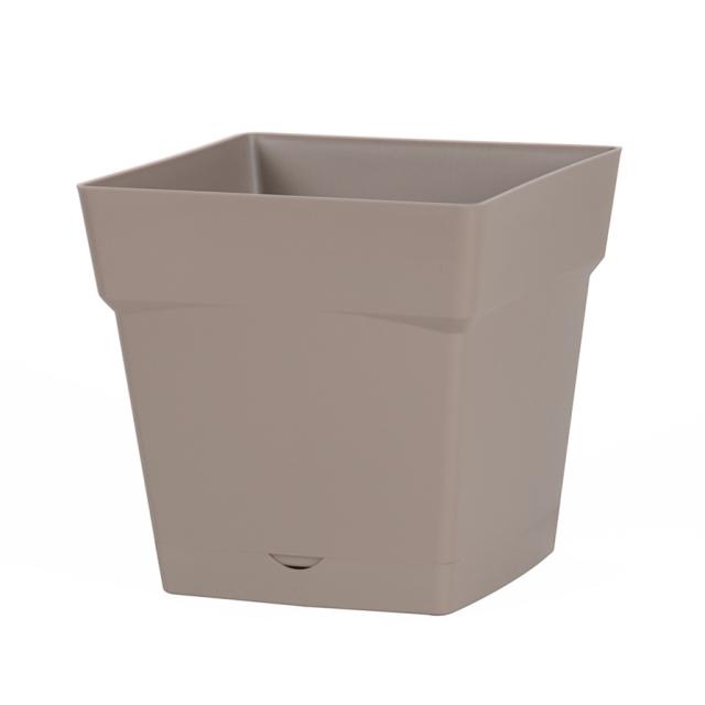 Pot carré TOSCANE 10.2L EDA Taupe