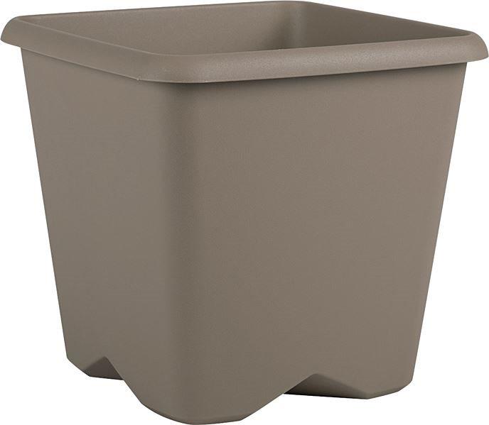 Pot Carré Chorus 23,7L Taupe