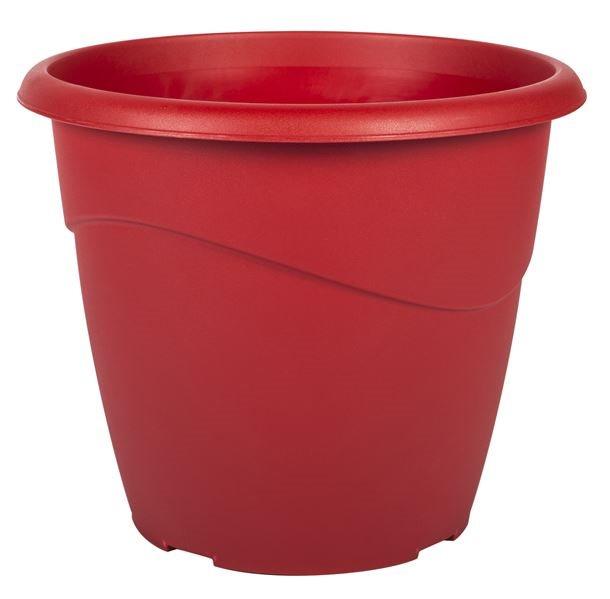 Pot non percé marina 20 cm 3l rouge