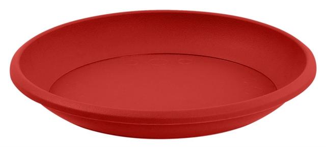 Soucoupe marina ø 17cm rouge pour pot ø 20cm