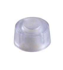 Butée adhésive plastique transparente ø23 h22mm x2