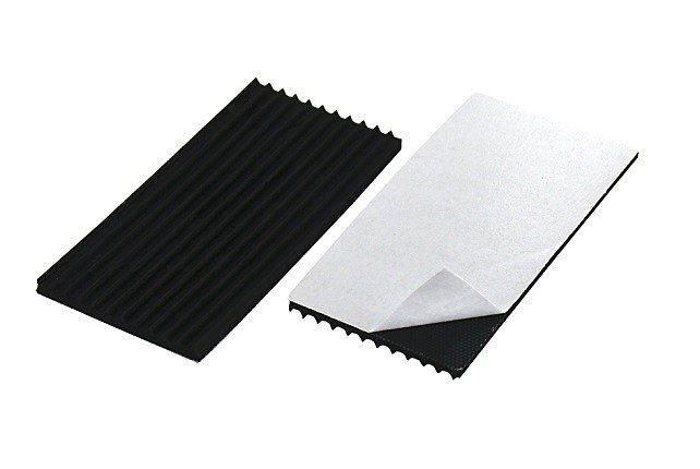 2 patins anti-vibrations 35x70mm