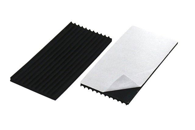 2 patins anti-vibrations 35x70mm