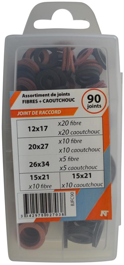 coffret joints caoutchouc + fibre