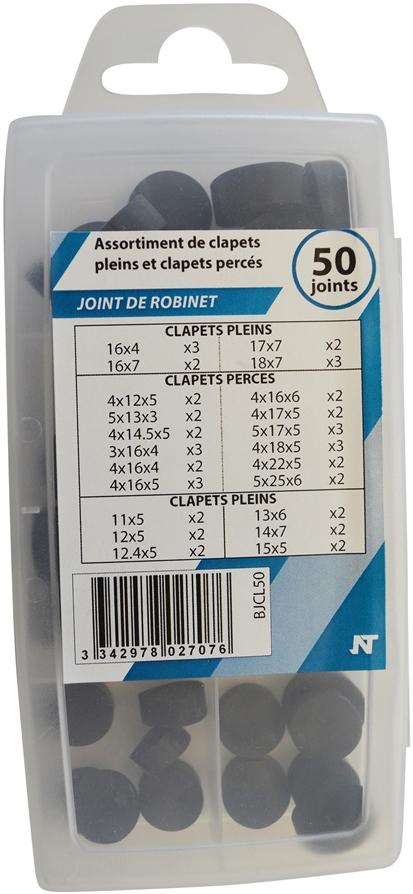 coffret clapets pleins + percés