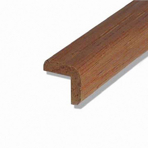 Baguette d''Angle  14 x 14 mm - bois exotique rouge