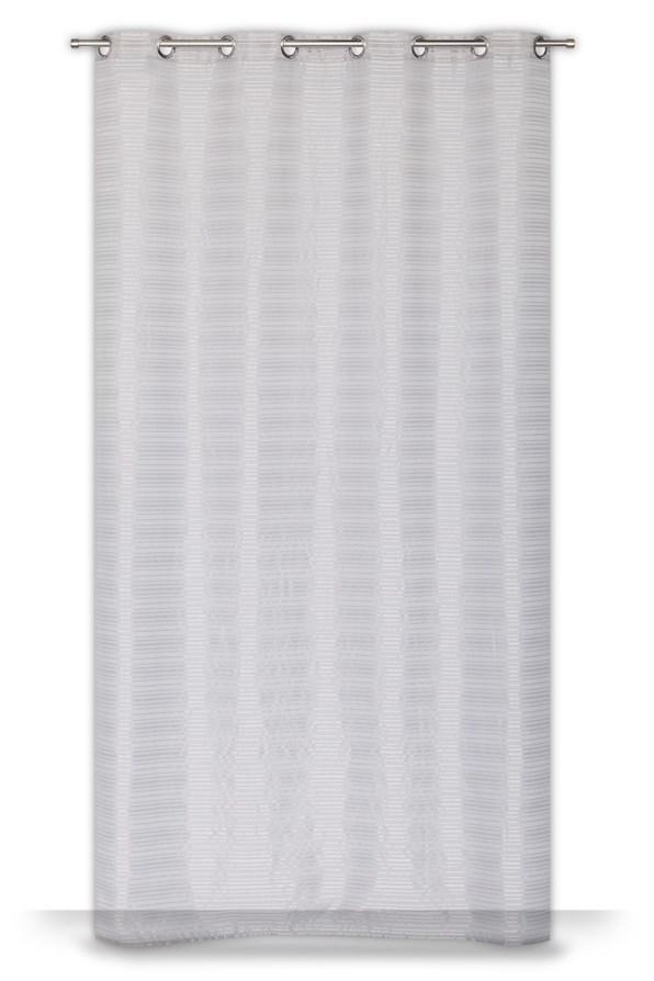 Voilage 140x240cm Clem Gris