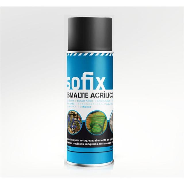 Spray peinture 400ml gris fer ral70