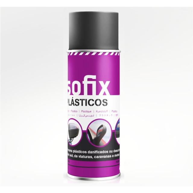 Spray special plastique 400ml gris