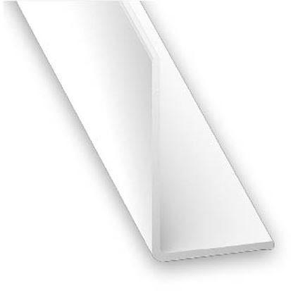 Cornière PVC 10x20mm 2m Blanc - CQFD