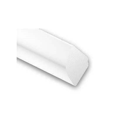 1/4 Rond PVC Cellulaire 12mm 2,60m Blanc - CQFD