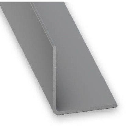 Cornière PVC 20x20mm 2,60m Gris