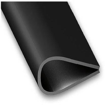 Serre feuillet pvc noir 15-1 m