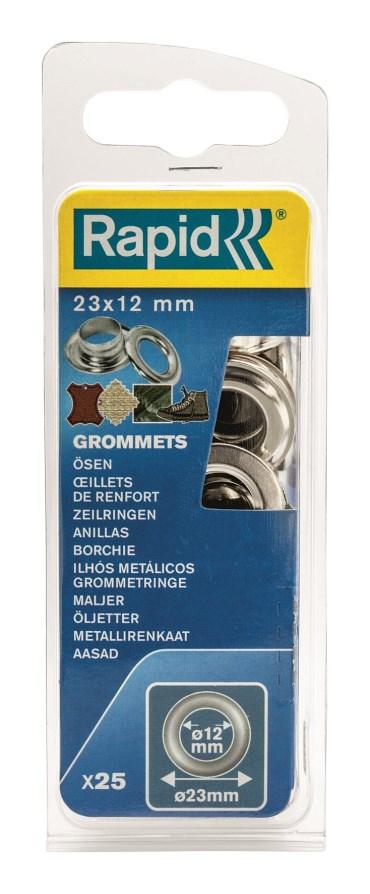 Oeillets de renfort Ø 12 mm