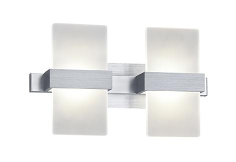 PLATON Applique incl. 2x SMD LED, 4,3W · 2x 430lm, 3000K - TRIO