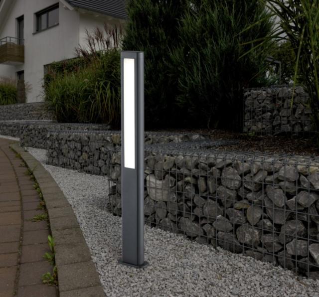 Potelet d''extérieur Rhine Anthracite H.100cm - TRIO