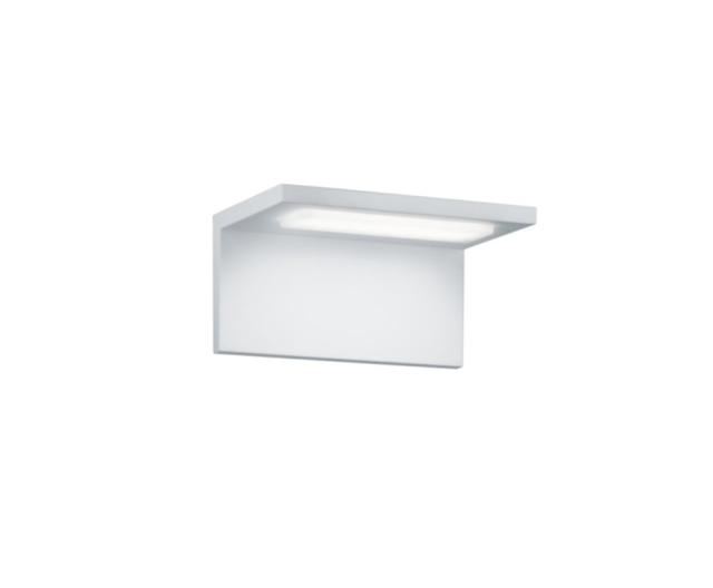 Applique murale d''extérieur Trave Blanc H.8cm - TRIO