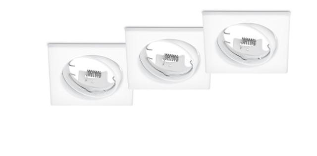 JURA Éclairage encastré excl. 3x GU10 · max. 15W - TRIO