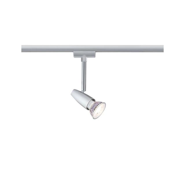Luminaire sur rail Urail Kit Barelli 1m GU10 3x10W Chromé Mat