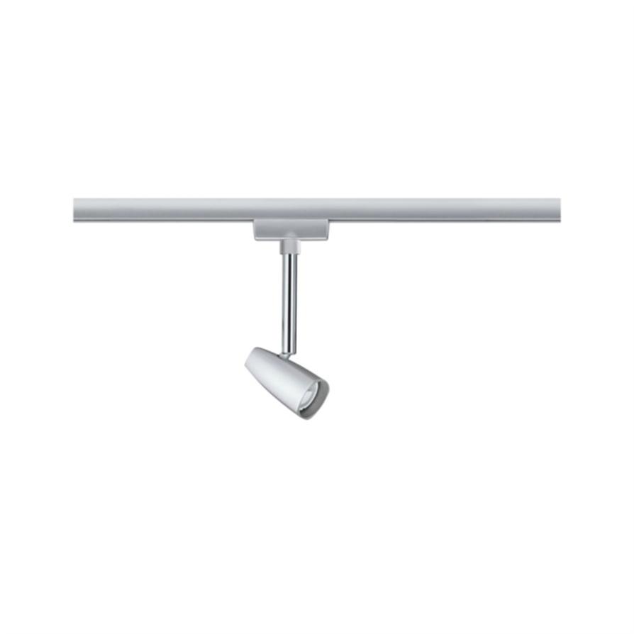 Luminaire sur rail Urail Spot Barelli GU10 10W Chromé Mat