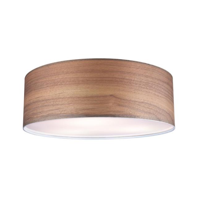 Plafonnier Liska E27 max3x20W 450mm Métal bois foncé 230V