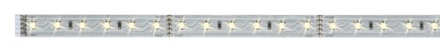 Ruban MaxLED 500 Argent 1m 7W 24V Blanc Chaud