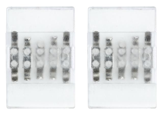Profilé MaxLED Clip-To-Clip 2 Entrées Blanc 