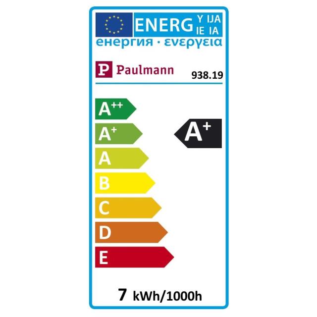 Spot encastré Coin LED 6,8W Satiné PVC
