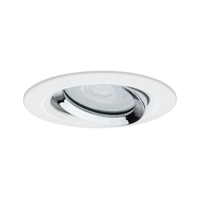 Spot encastré Premium Nova IP65 35W blanc - chrome