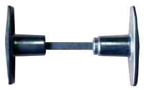 Bouton chantier alu poli 6mm - CHAINEY