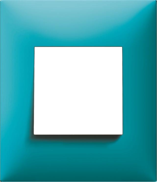 Plaque 1p arteis turquoise diy