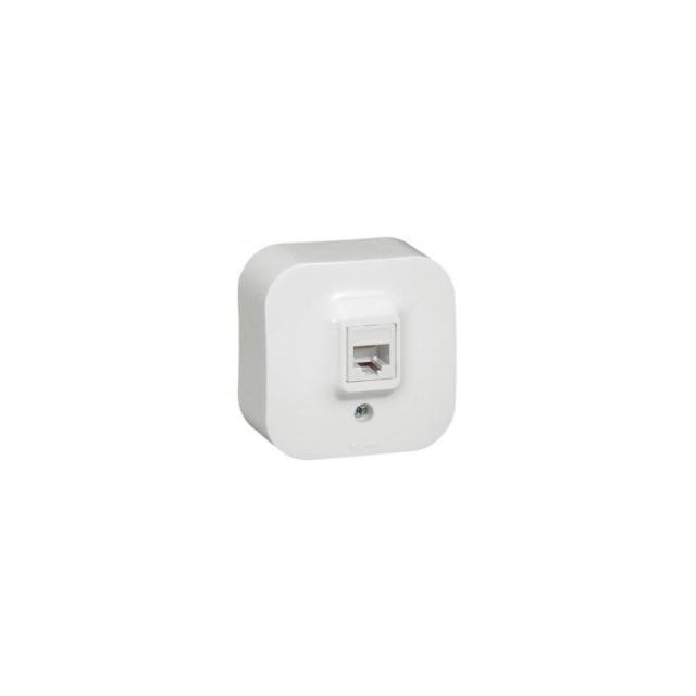 PRISE RJ45 CAT5E UTP BLANC