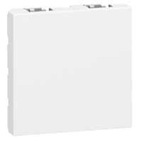 Obturateur mosaic - 2 modules - livré avec enjo blanc - LEGRAND