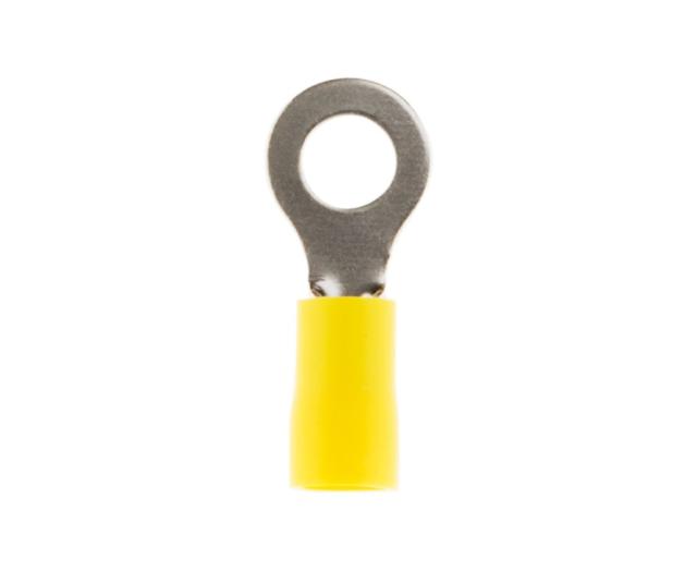 10 cosses jaune rondes 6 mm zenitech