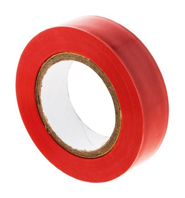 Rouleau ruban adhésif 15mmx10m Rouge  - ZENITECH