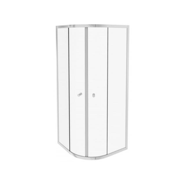 Paroi de douche quart de rond 90cm