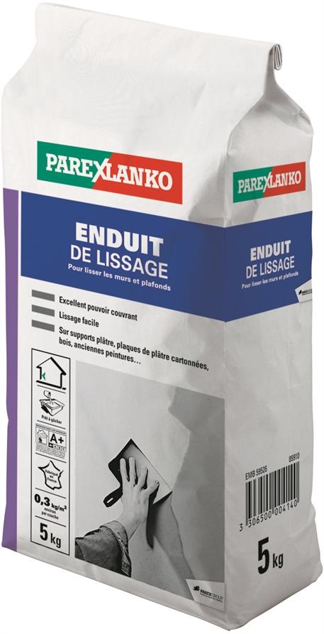 Enduit de Lissage 5 KG - PAREXLANKO