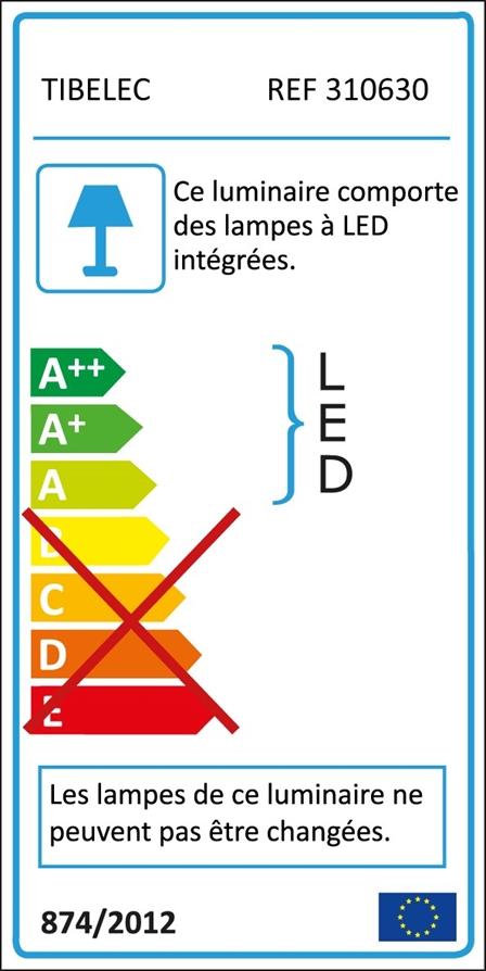 Réglette Intérieure 48 LED 10W 900lm 60cm - TIBELEC