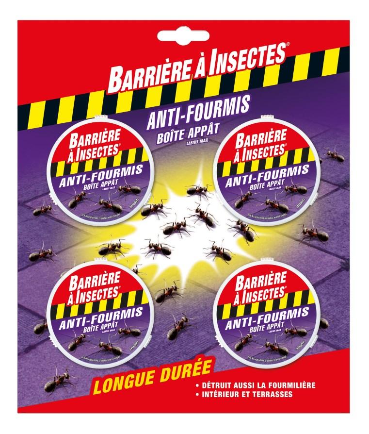 Anti-Fourmis boîte appât  4 boîtes