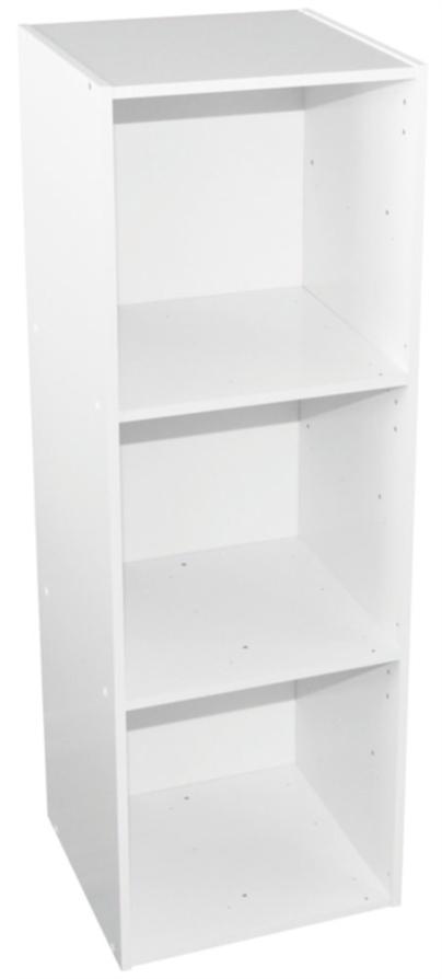 ETAGERE 3 CASES BLANC